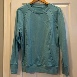 Vintage Lululemon teal Scuba hoodie women’s size 10